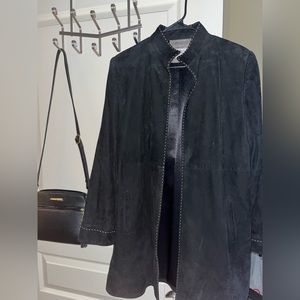 Vintage Sherry Michaels blazer SUEDE